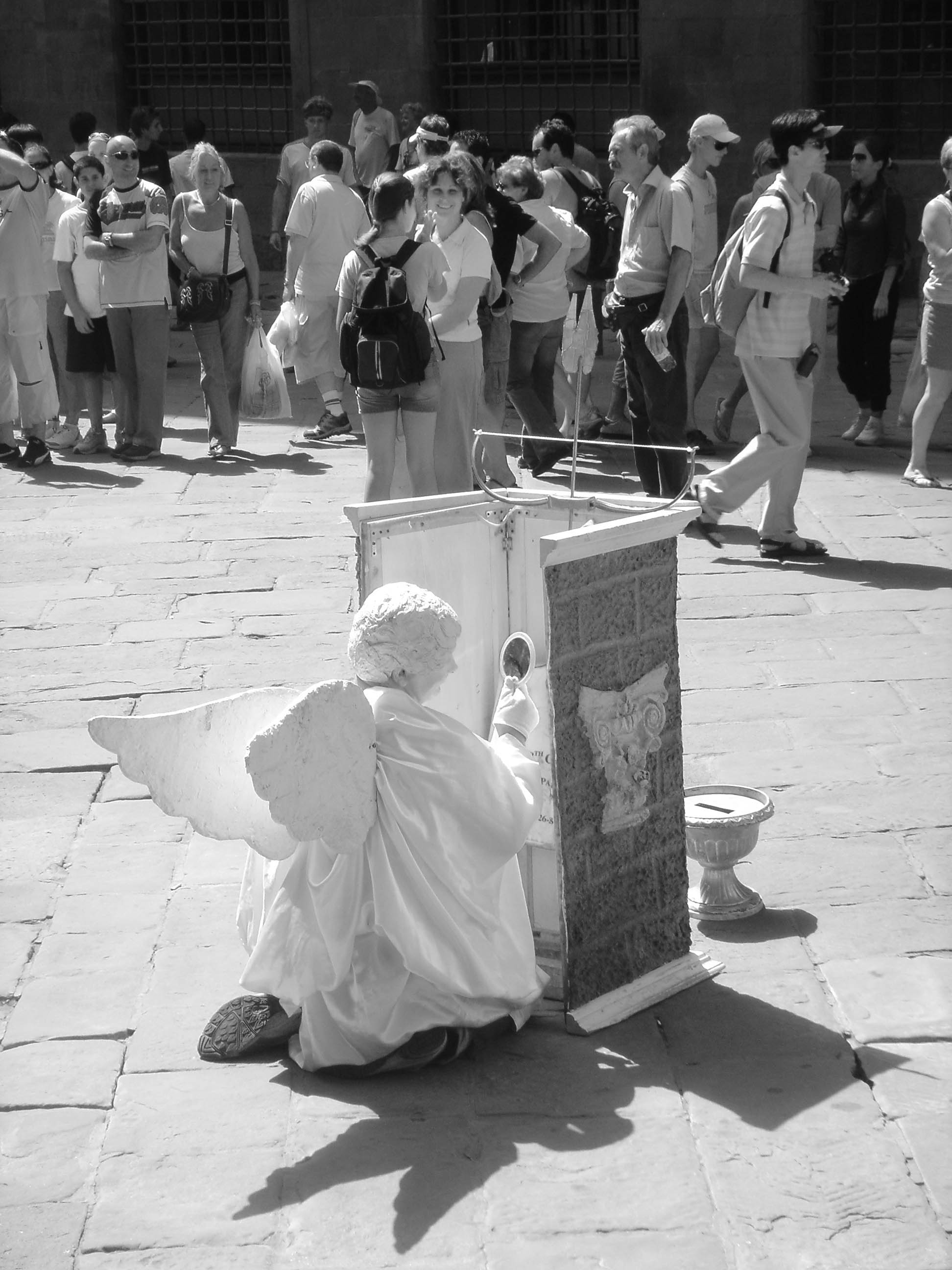 PHOTOGRAPHIER FLORENCE, L'ANGE ET SON MAQUILLAGE