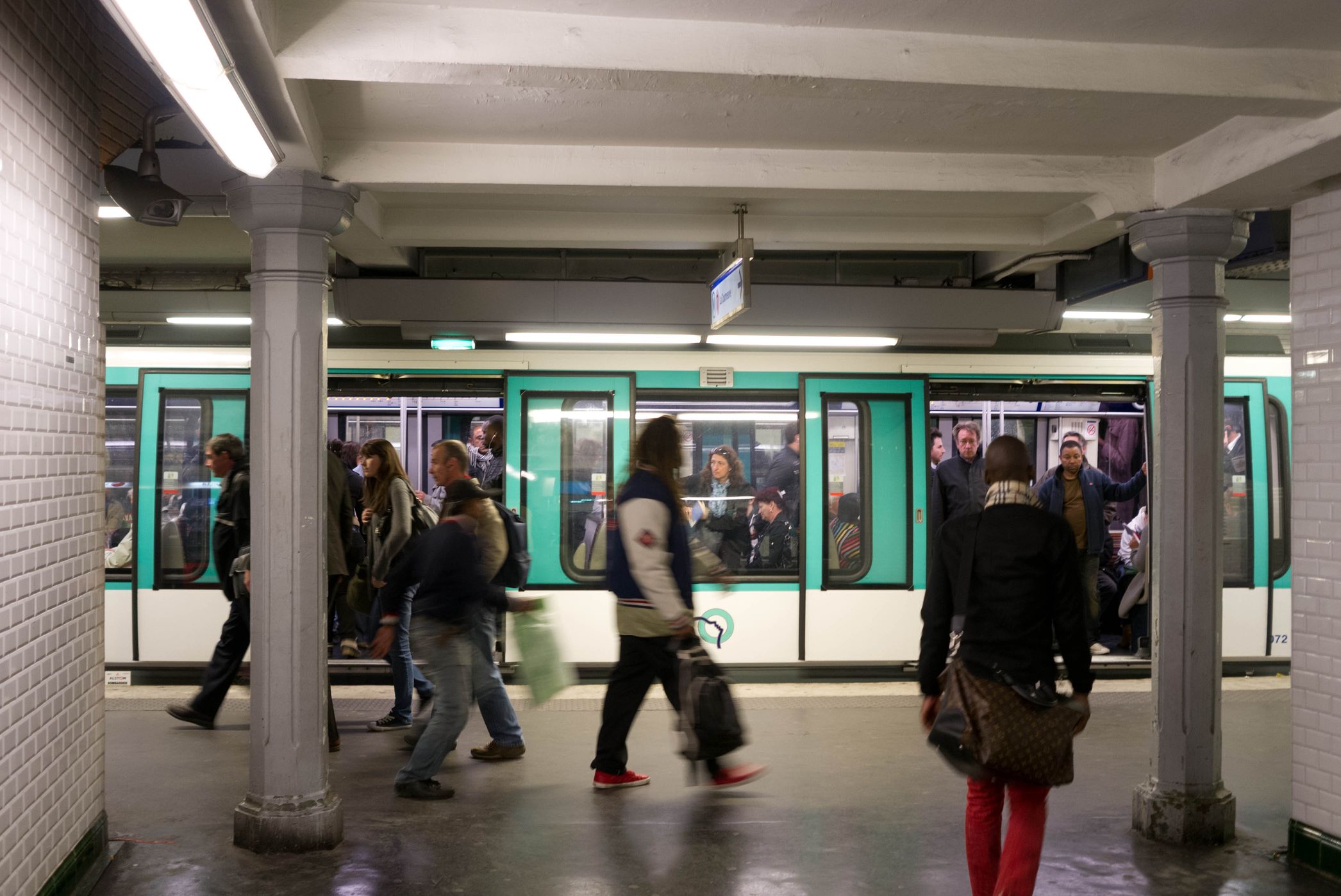 PHOTOGRAPHIER PARIS LE METRO