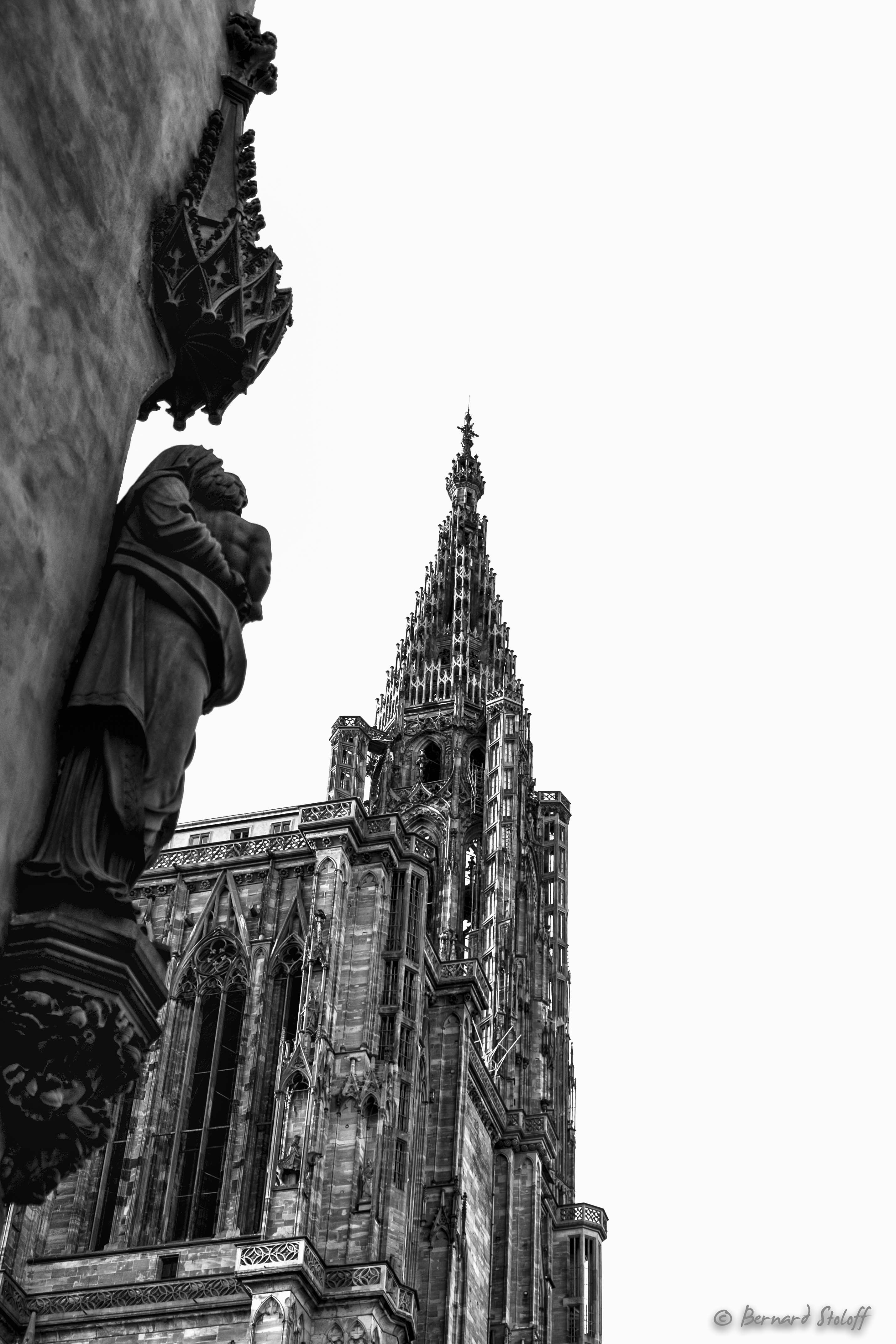 CATHÉDRALE DE STRASBOURG MILLENARIUM, VUE DE L'OEUVRE NOTRE-DAME